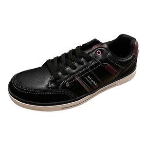 ARRIGO BELLO Men’s Faux Leather Lace Up Casual Fashion Sneakers Size 11 1/2